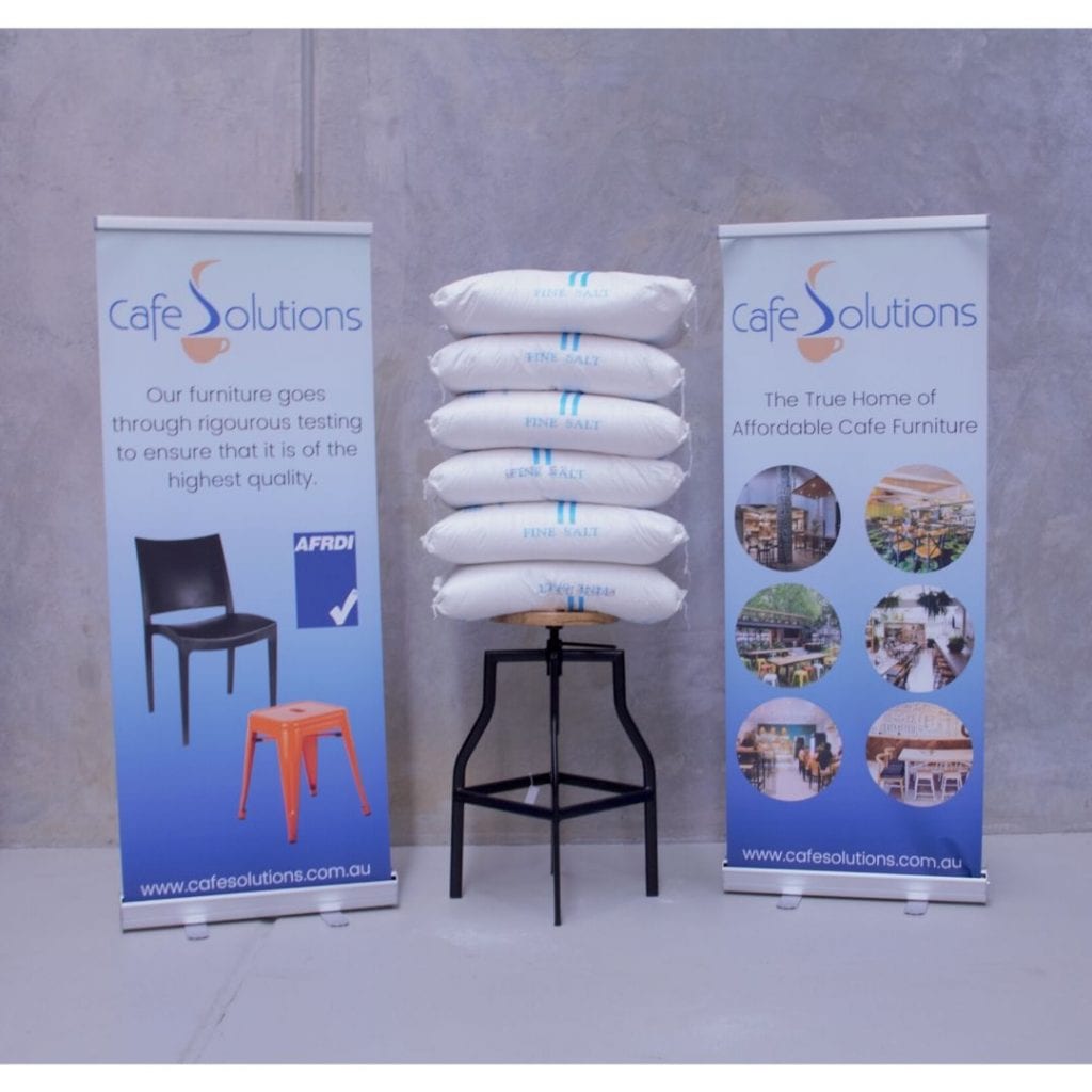 Tall Detroit Adjustable Stool with Timber Seat - Image 2