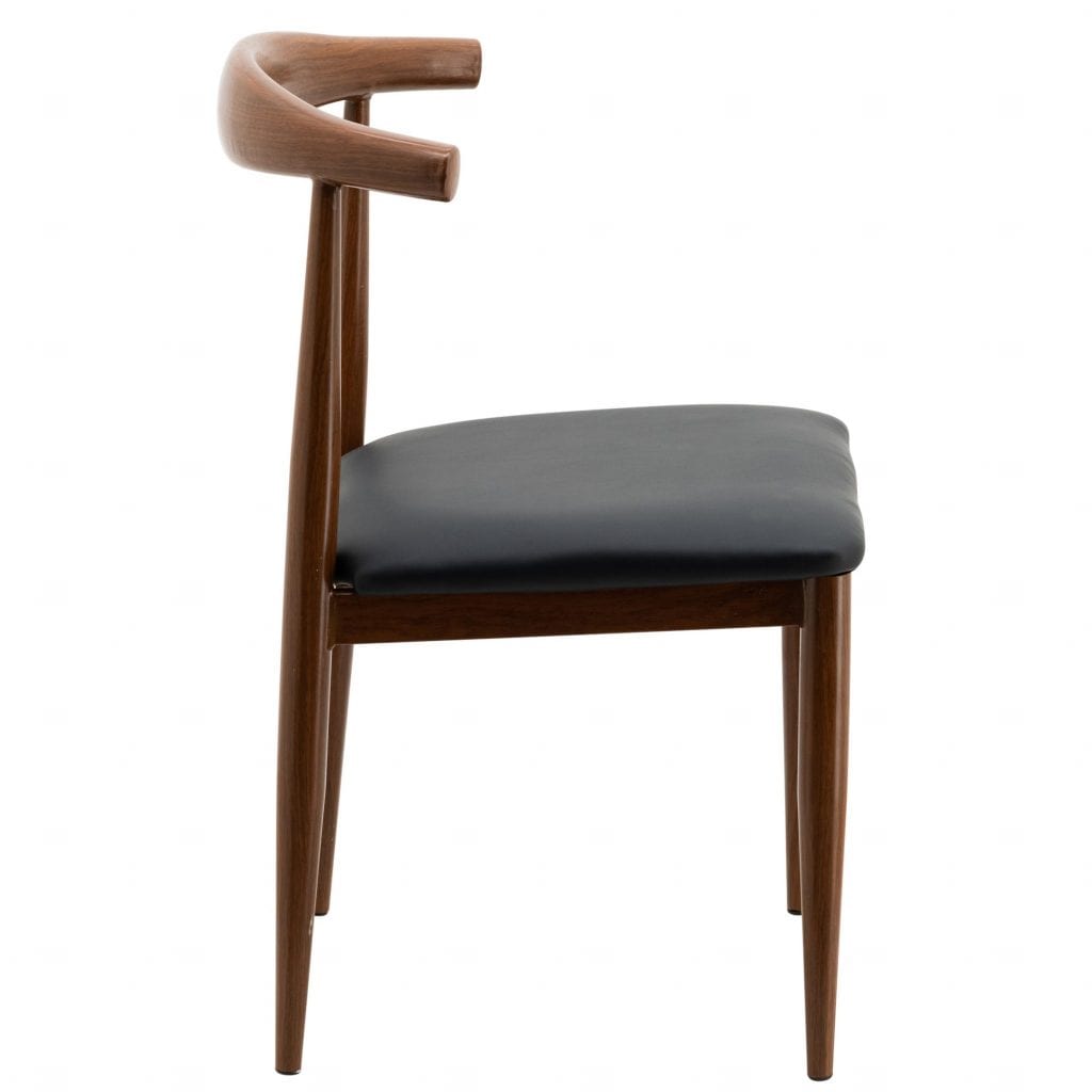Bow Chair in Walnut - Image 4