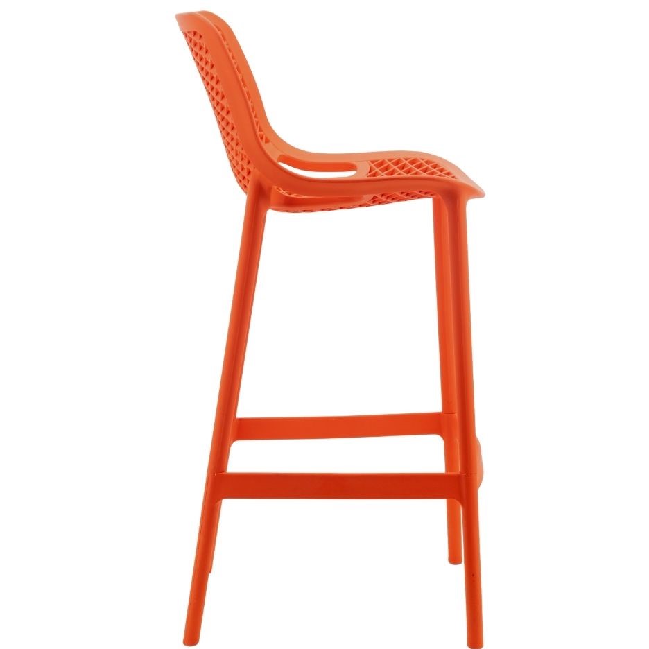 Tall Envy Stool in Orange - Image 4