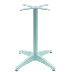 Roma Aluminium Table Base in Opaline