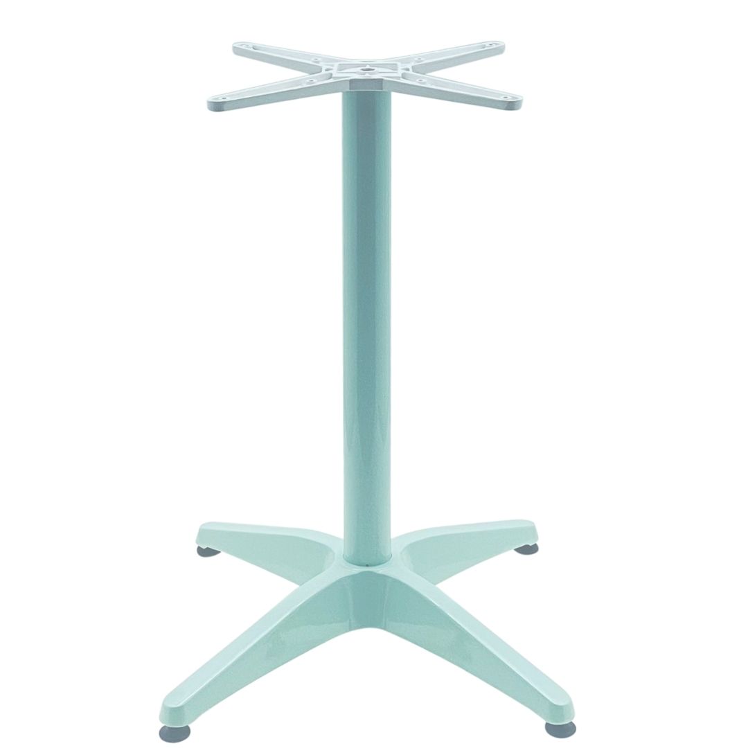 Roma Aluminium Table Base in Opaline