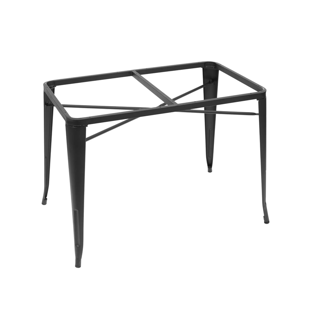 800 x 1200mm Tolix Table Base in Black - Image 2