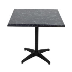 outdoor aluminium slat round 750mm dining table (copy)