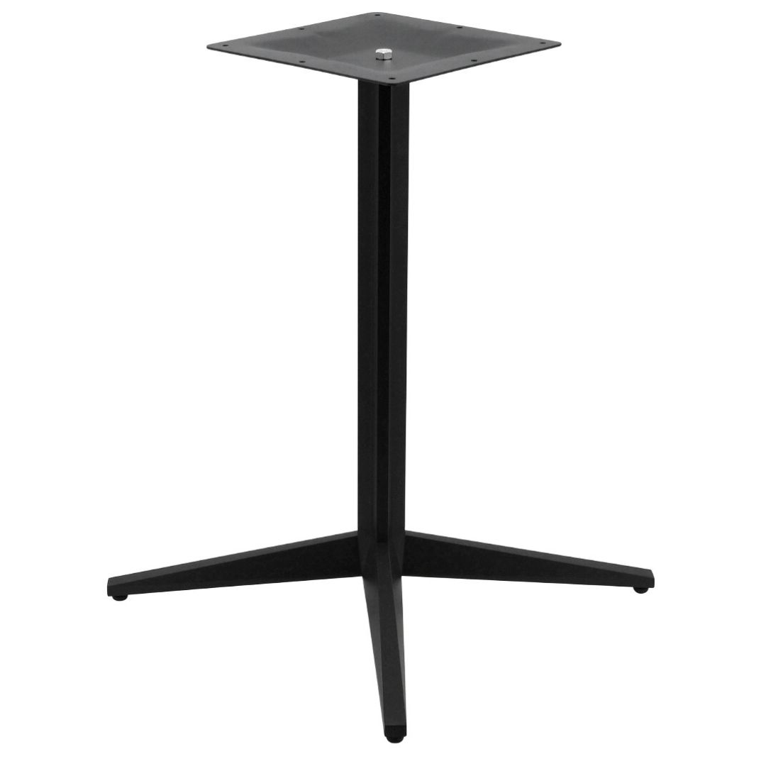apollo table base in matte black