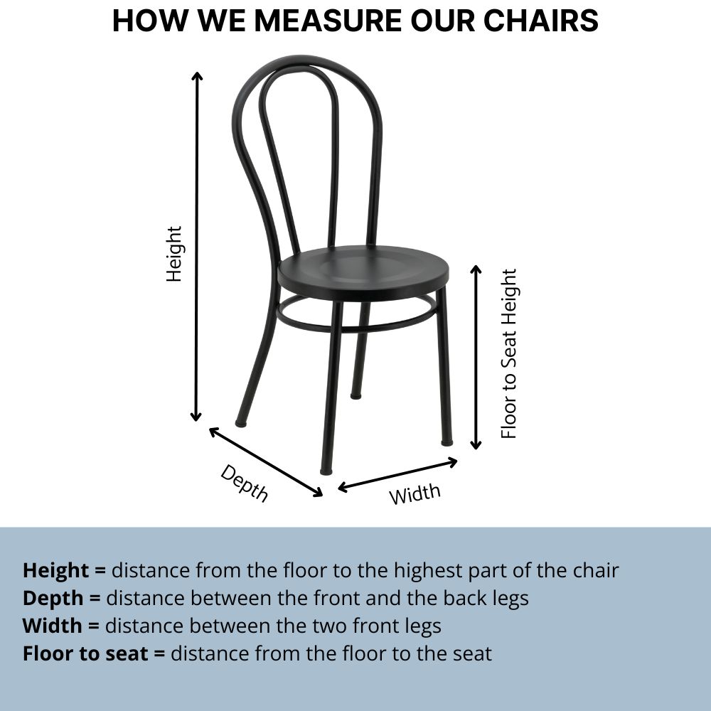 no.18 steel cabaret chair in matte black