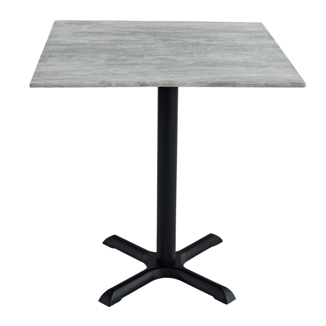 cement isotop sliq table top with black maxwell base