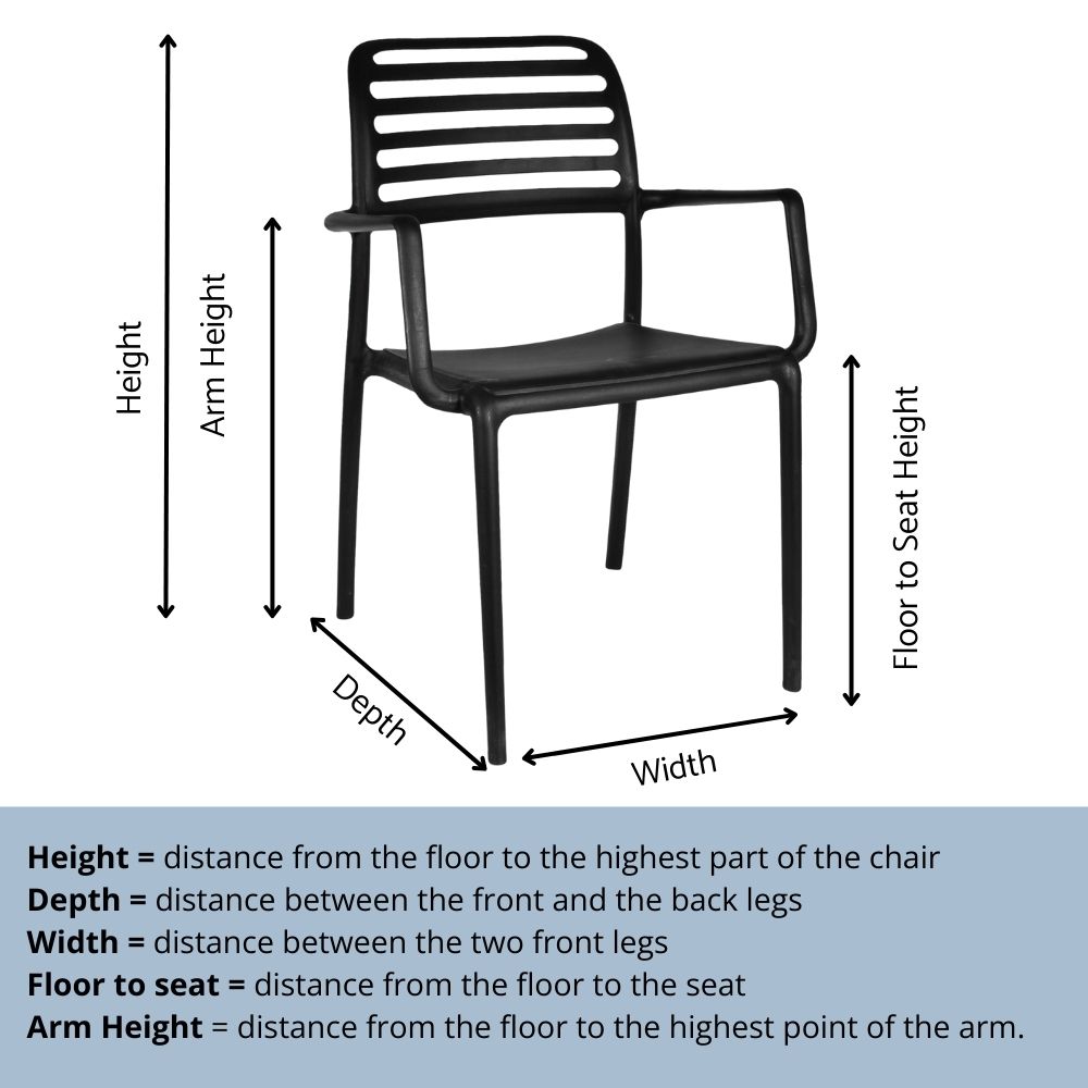 teriyaki chair in white