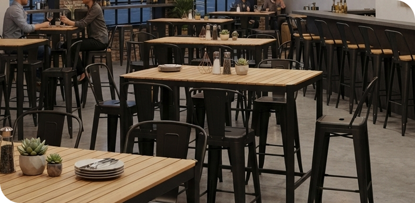 What Is a High Top Table in a Restaurant? | The Full Guide