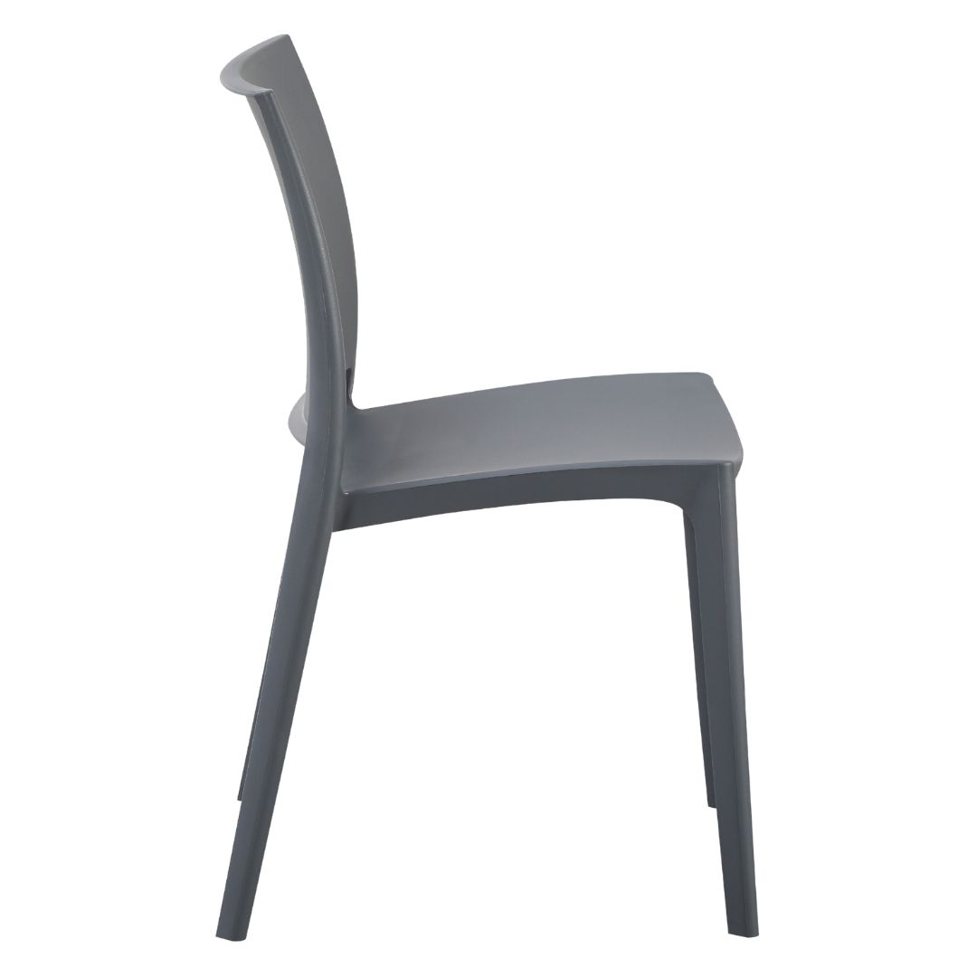 mayan chair in charcoal