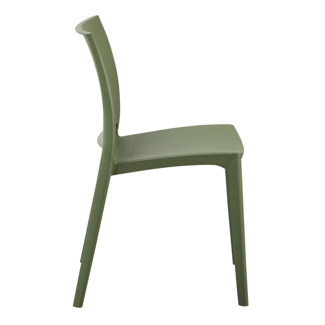 mayan chair in white