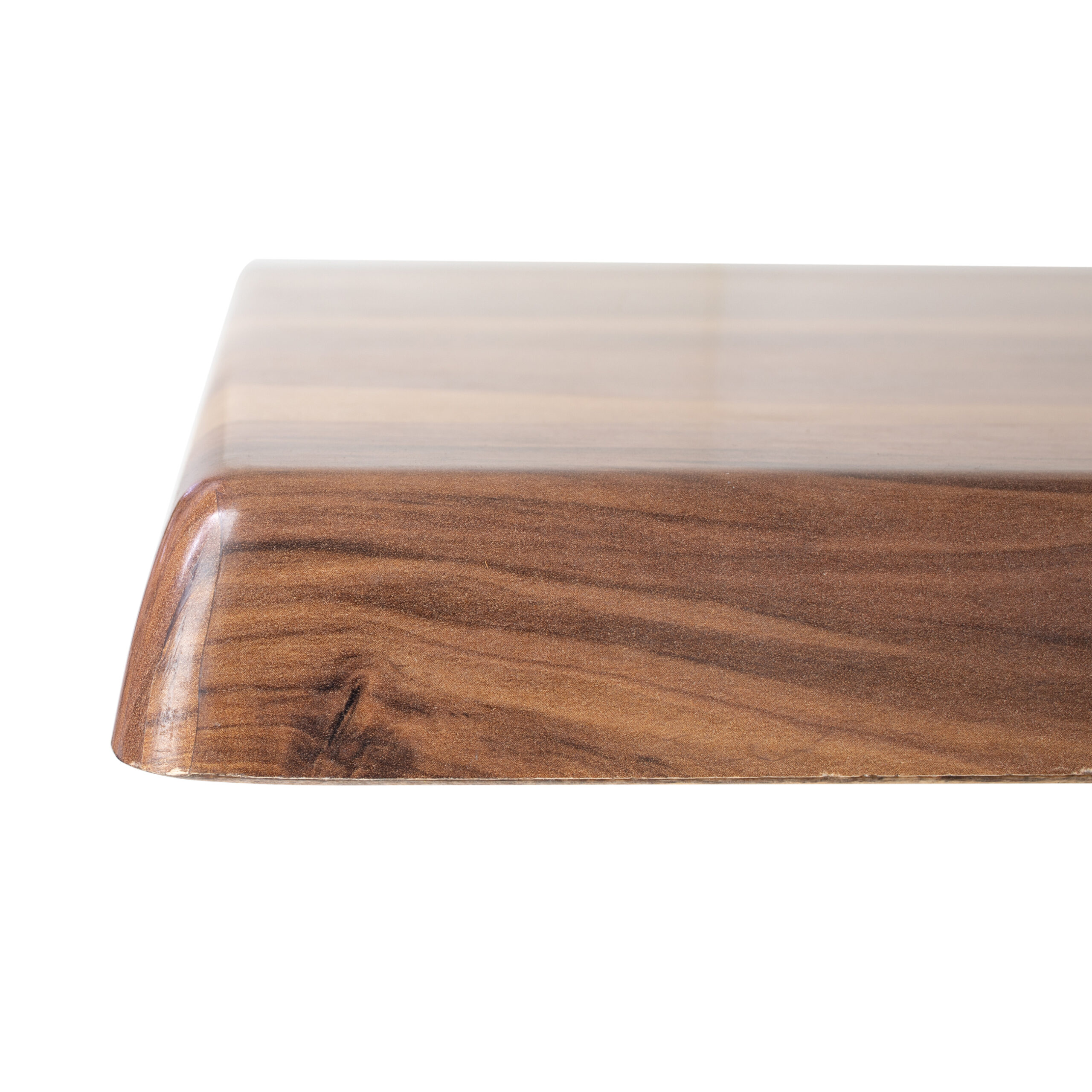 800mm square shesman isotop table top with black roma base