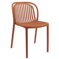 riviera chair in terracotta