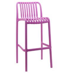 tall tuscan stool in pink