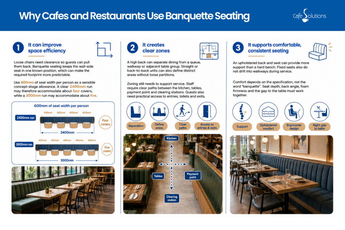 What is Banquette Seating? | A Cafe & Restaurant Owner’s Guide